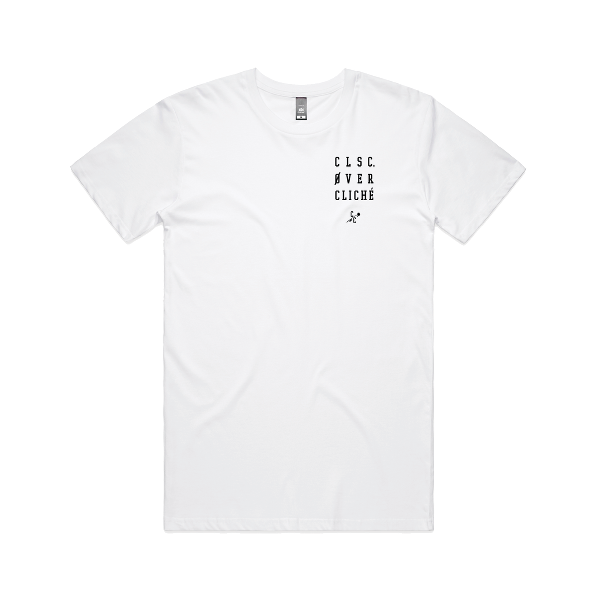 CLSC. over Cliché Tee // White