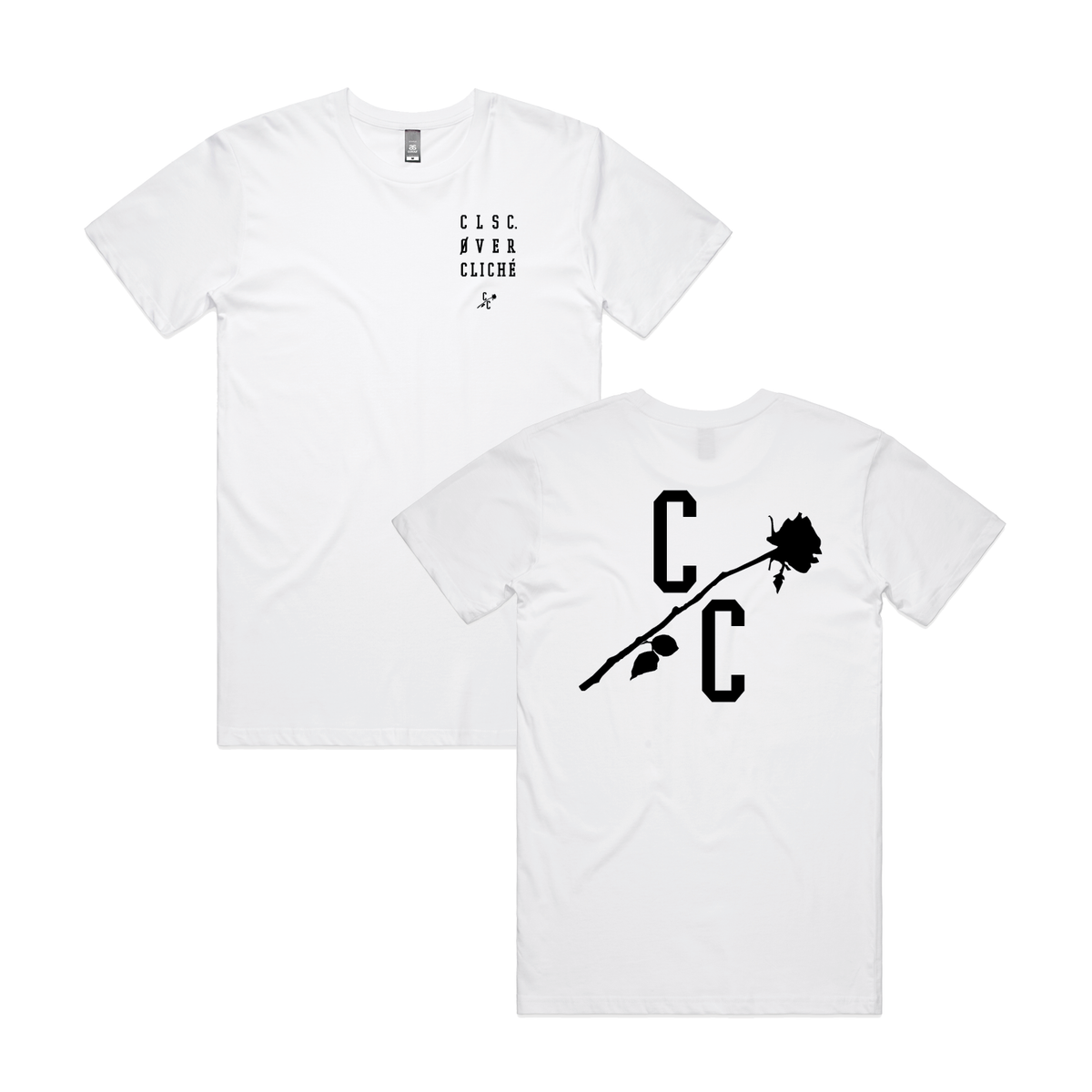 CLSC. over Cliché Tee // White