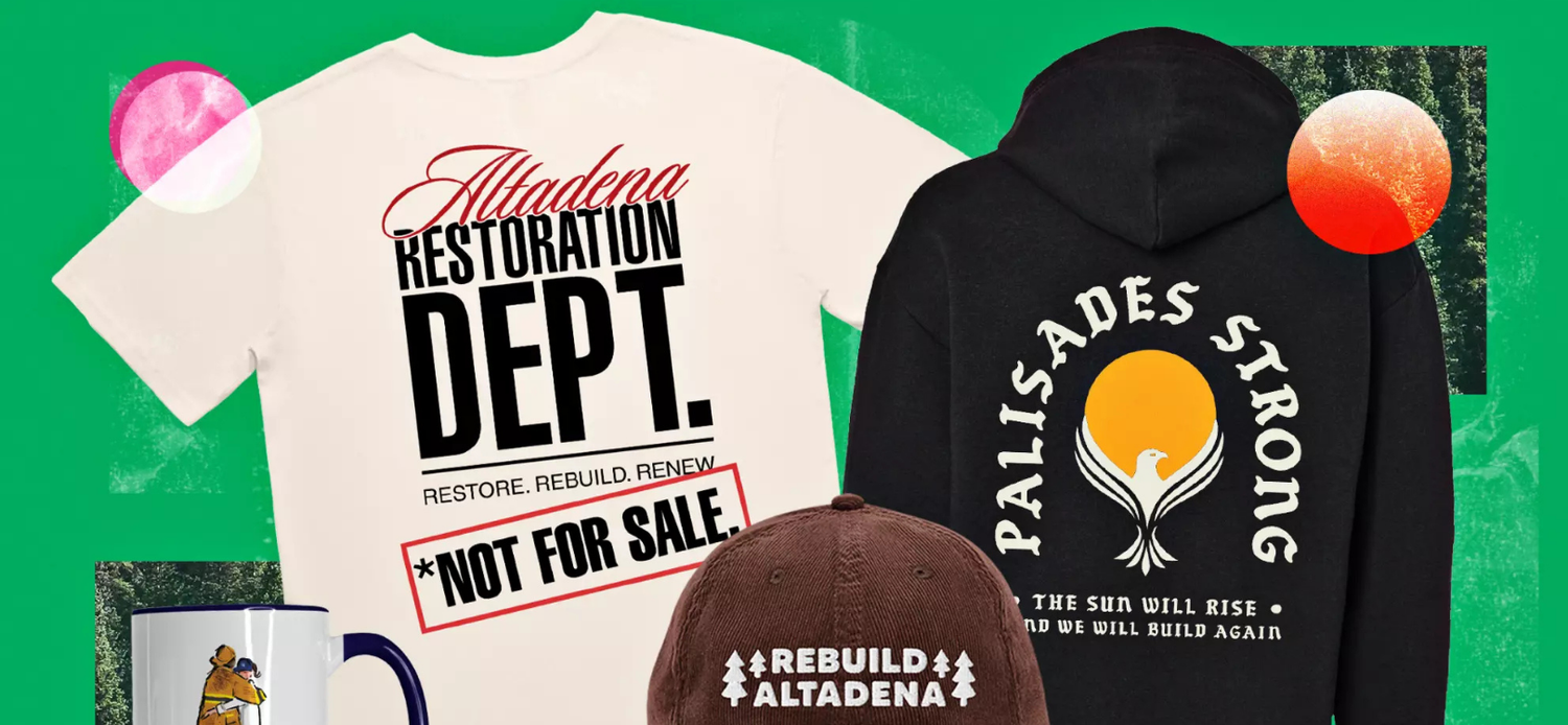 L.A. Times Local Brands for Fire Relief Efforts