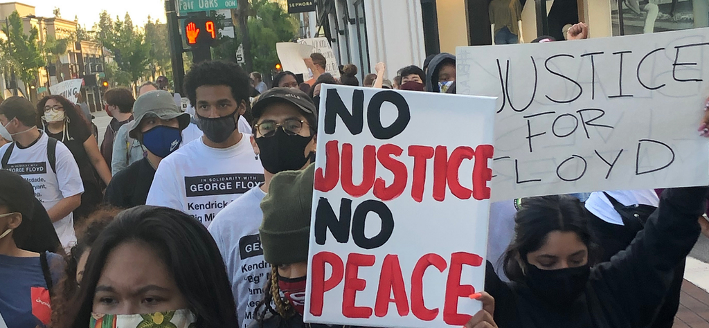 Rest in Power George Floyd  - A Peaceful Protest
