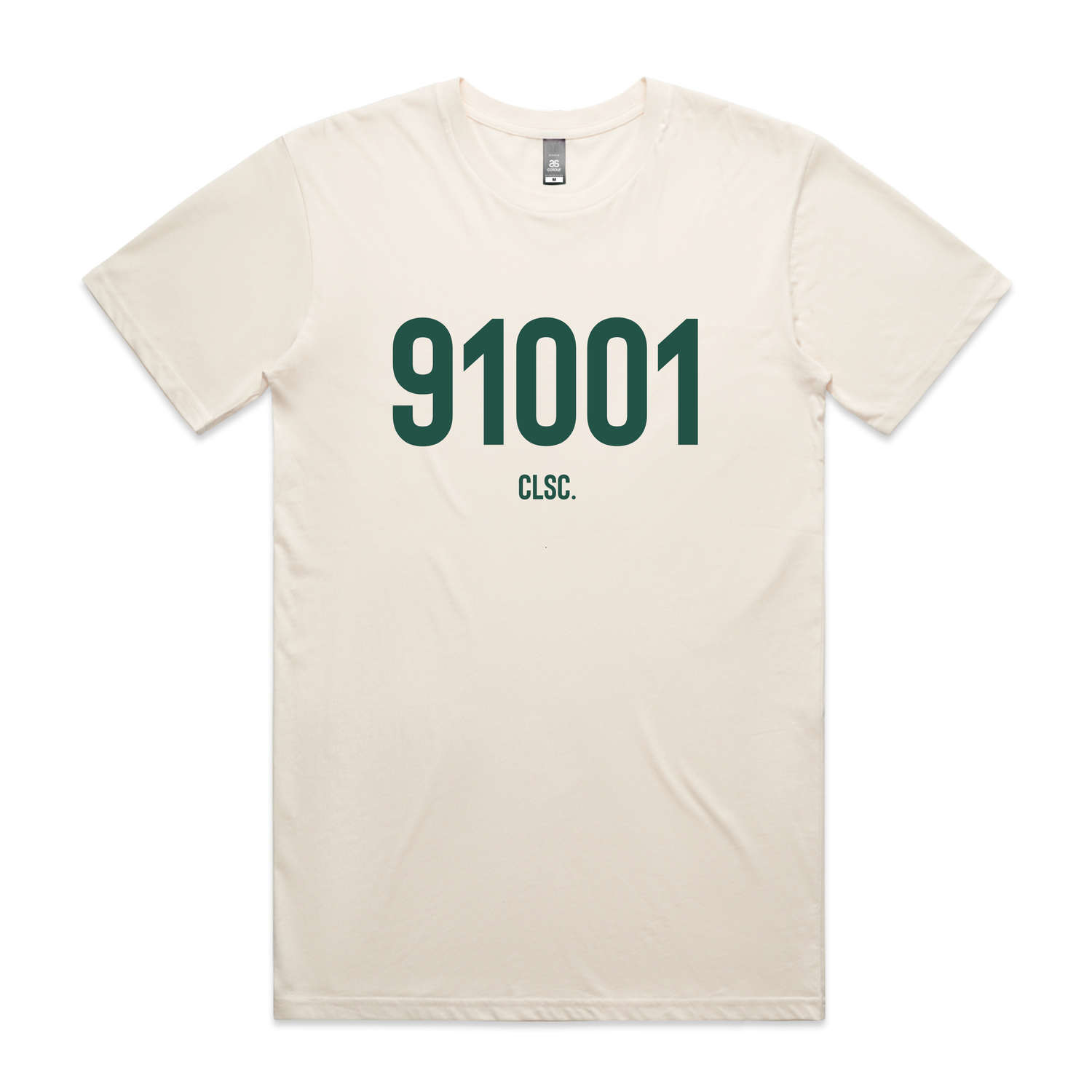 91001 T-Shirt // Natural + Green