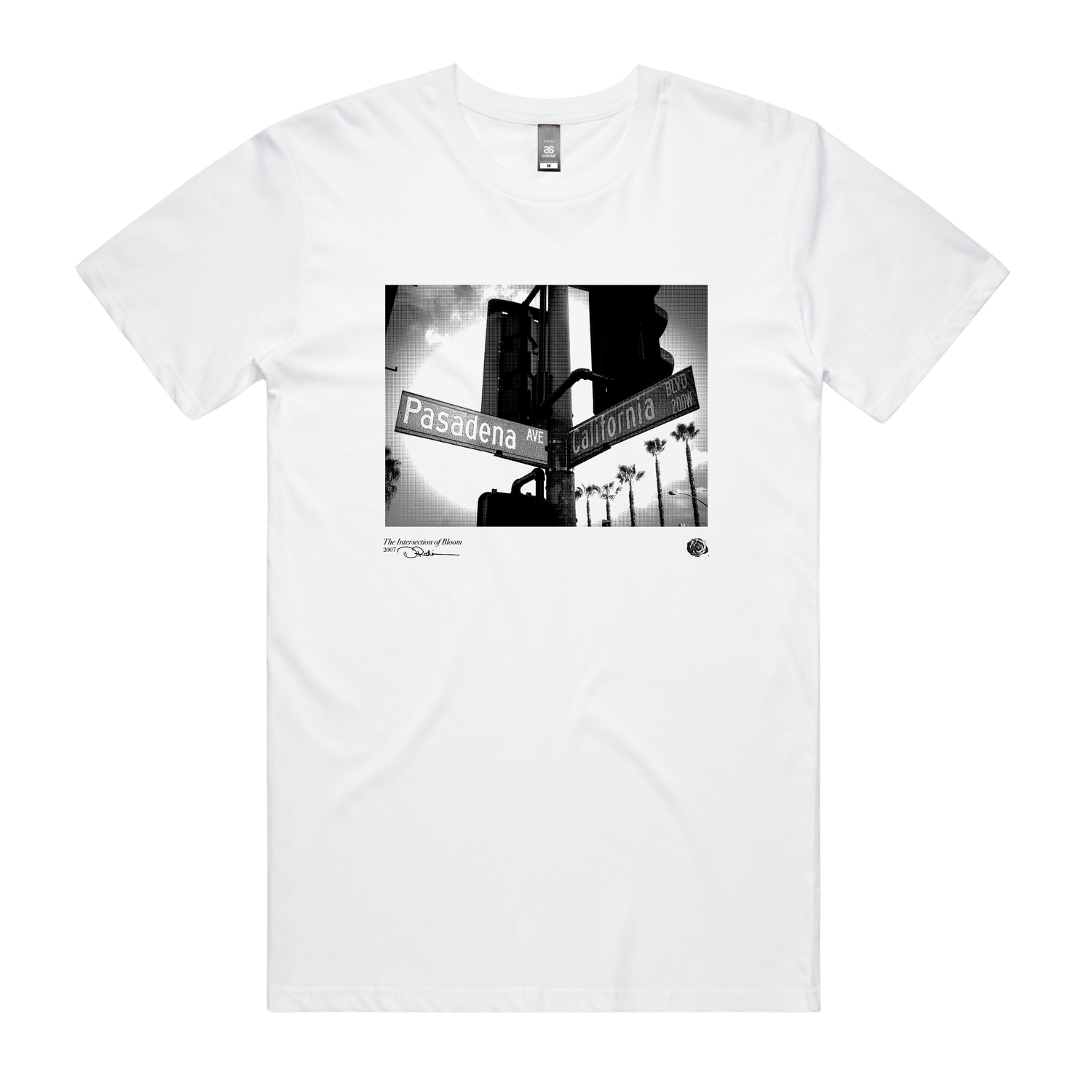 The Intersection (B/W) Tee // White