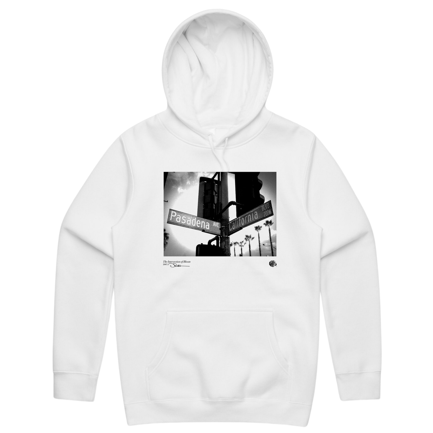 The Intersection (B/W) Hoodie // White