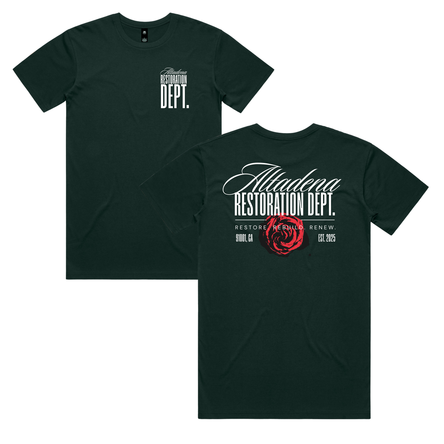 Altadena Restoration Dept. 2.0 // Forest Tee