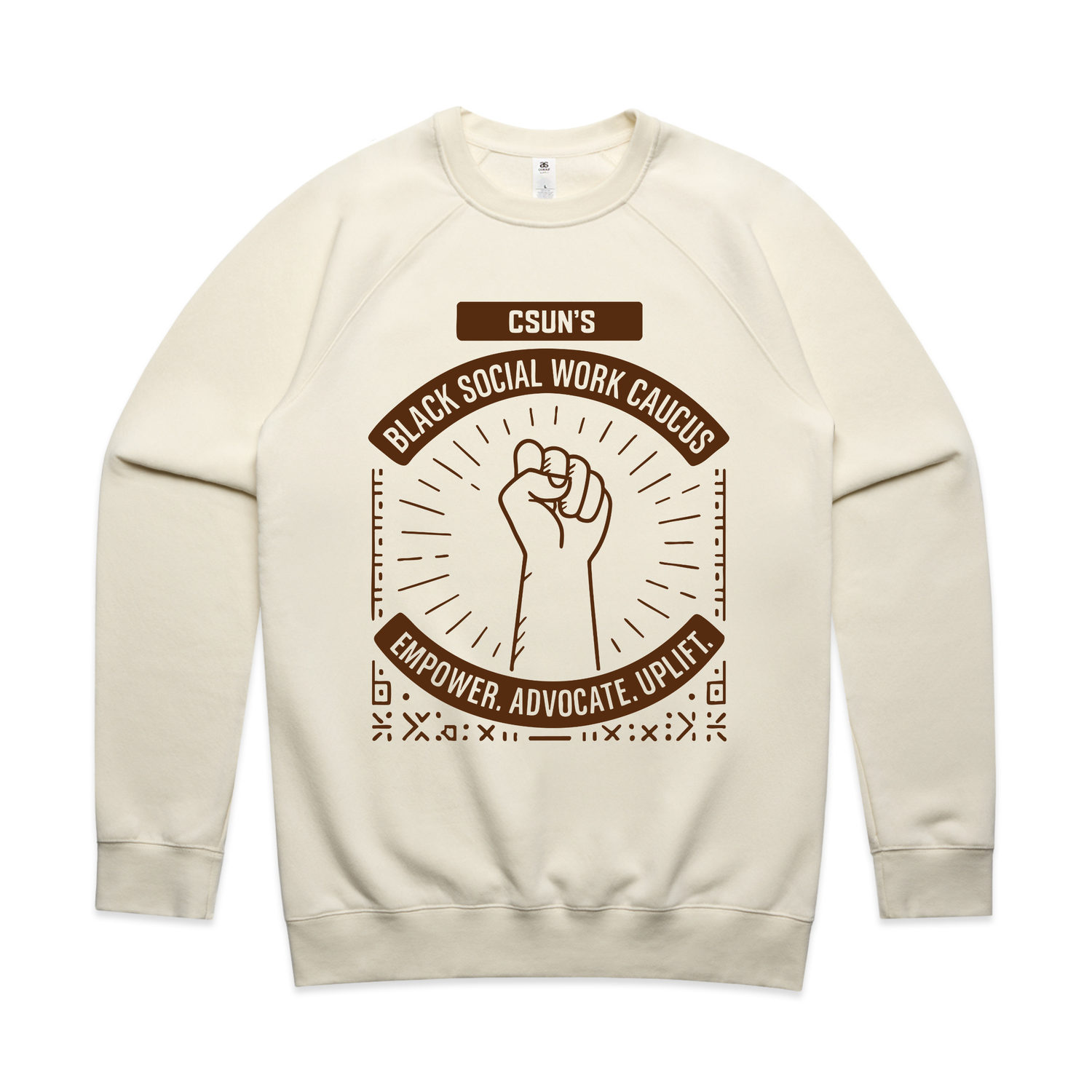 CSUN BSWC Crewneck// Natural