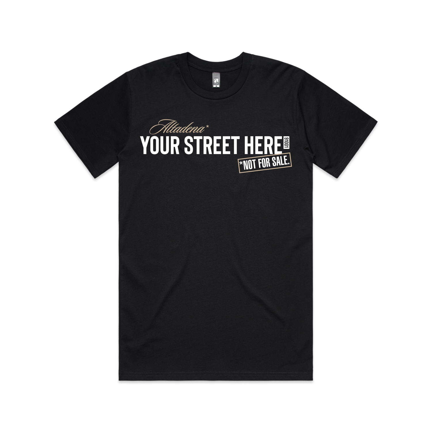 Your Altadena Street - Not for Sale // Black