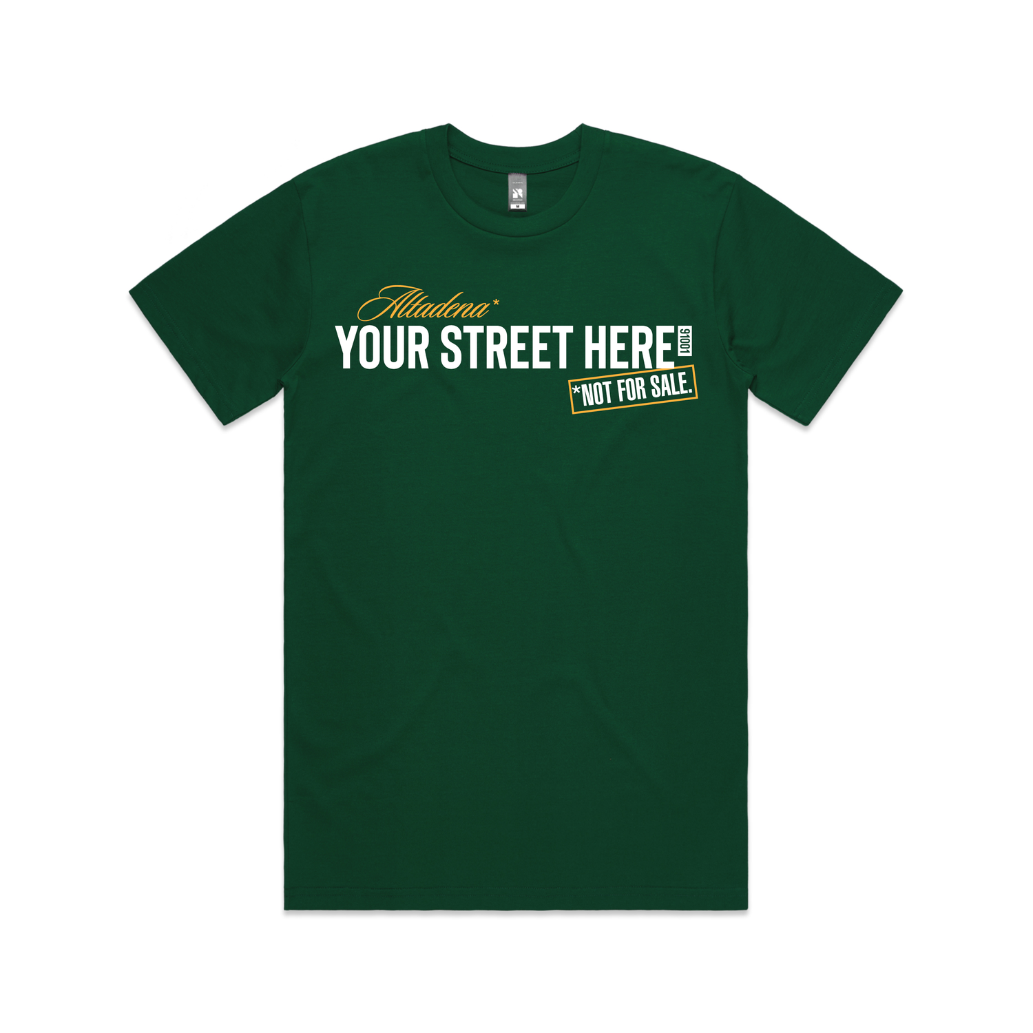 Your Altadena Street - Not for Sale // Viking Green & Yellow