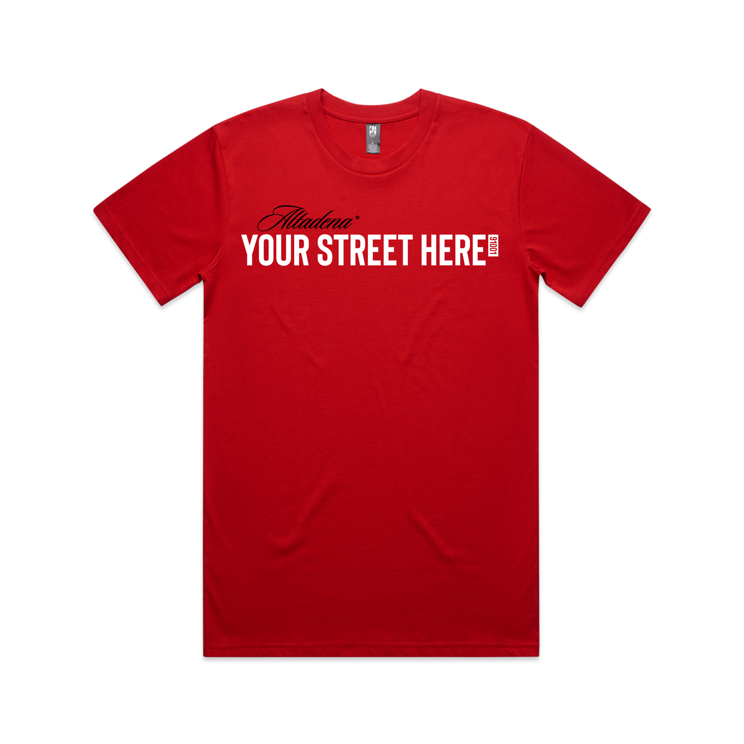 Your Altadena Street  // Bulldog Red & White