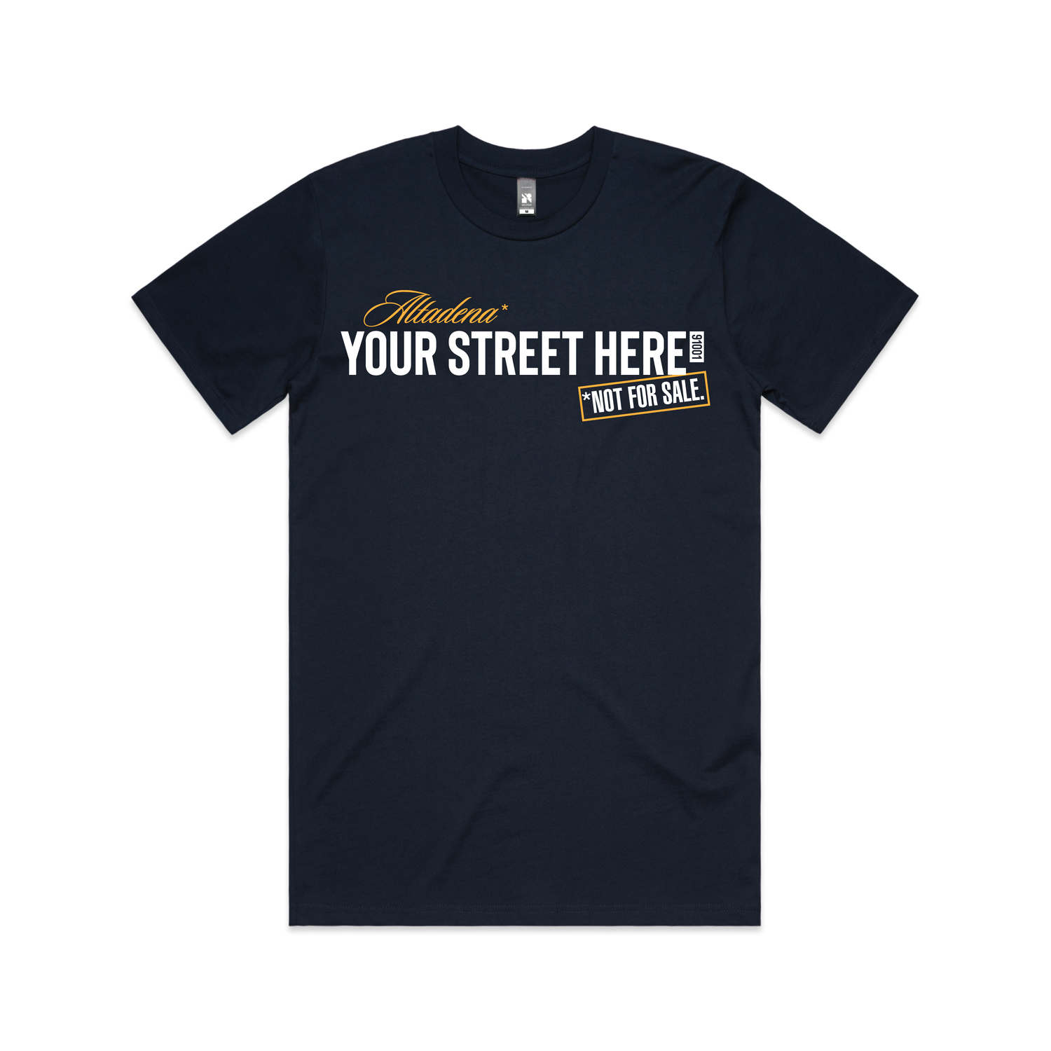 Your Altadena Street - Not for Sale  // Mustang Blue & Gold