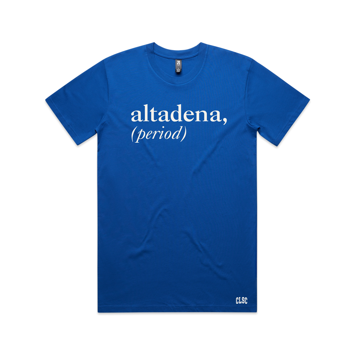 Altadena Period // Dodger Blue