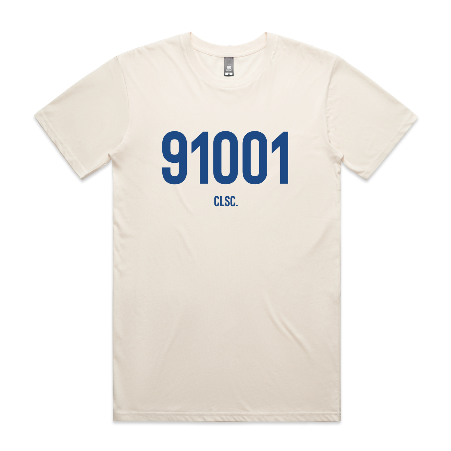 91001 T-Shirt // Natural + Blue