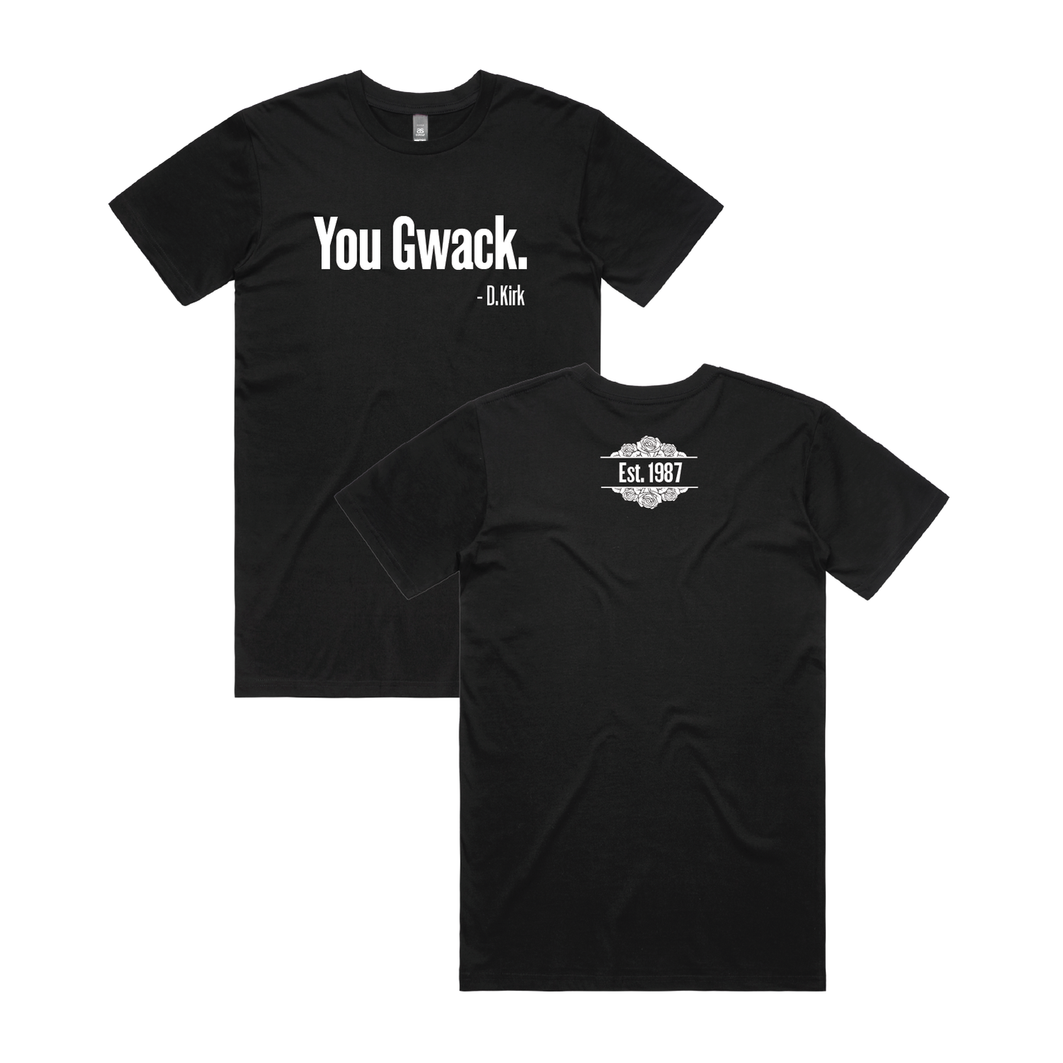 You Gwack. // Black