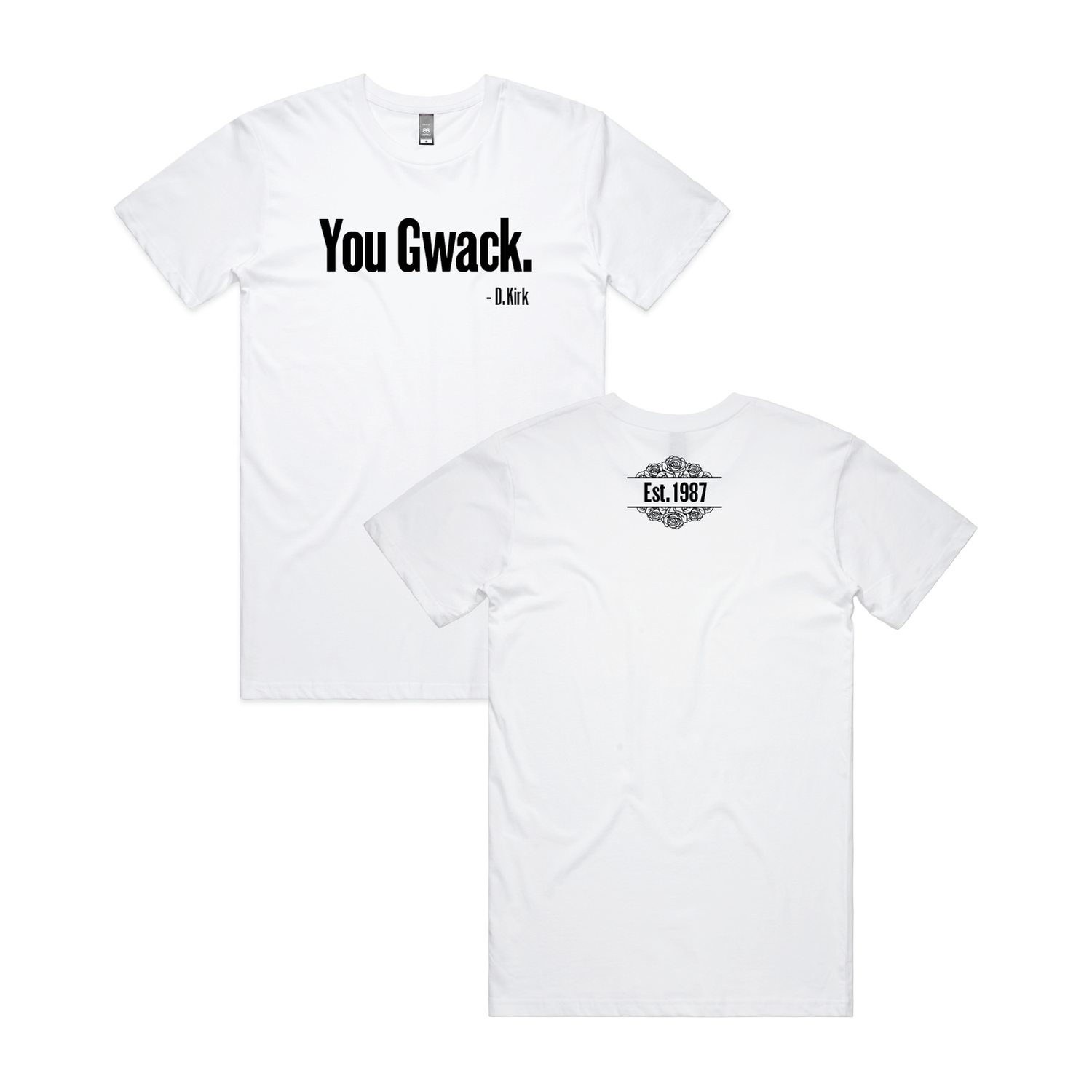 You Gwack. // White