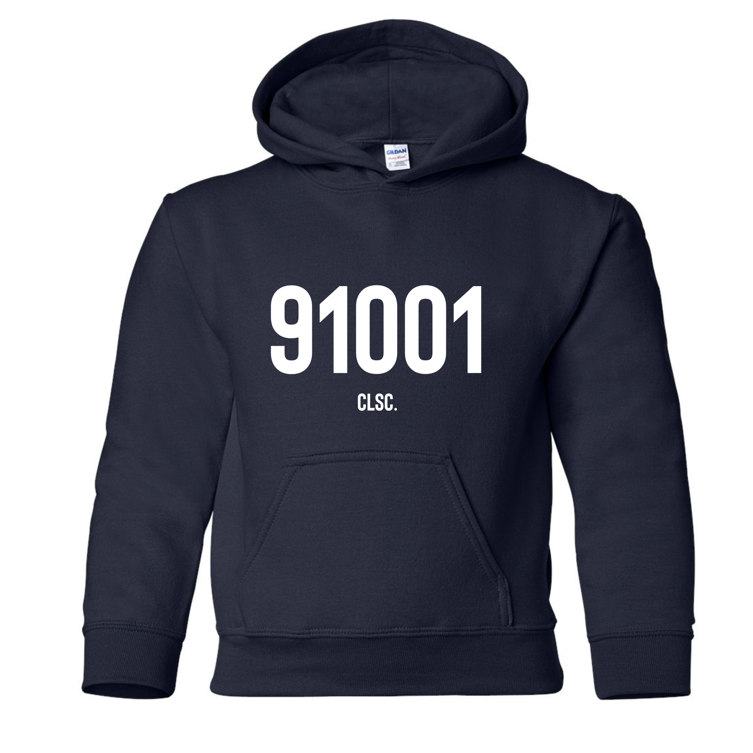 91001 Youth Hoodie // Navy