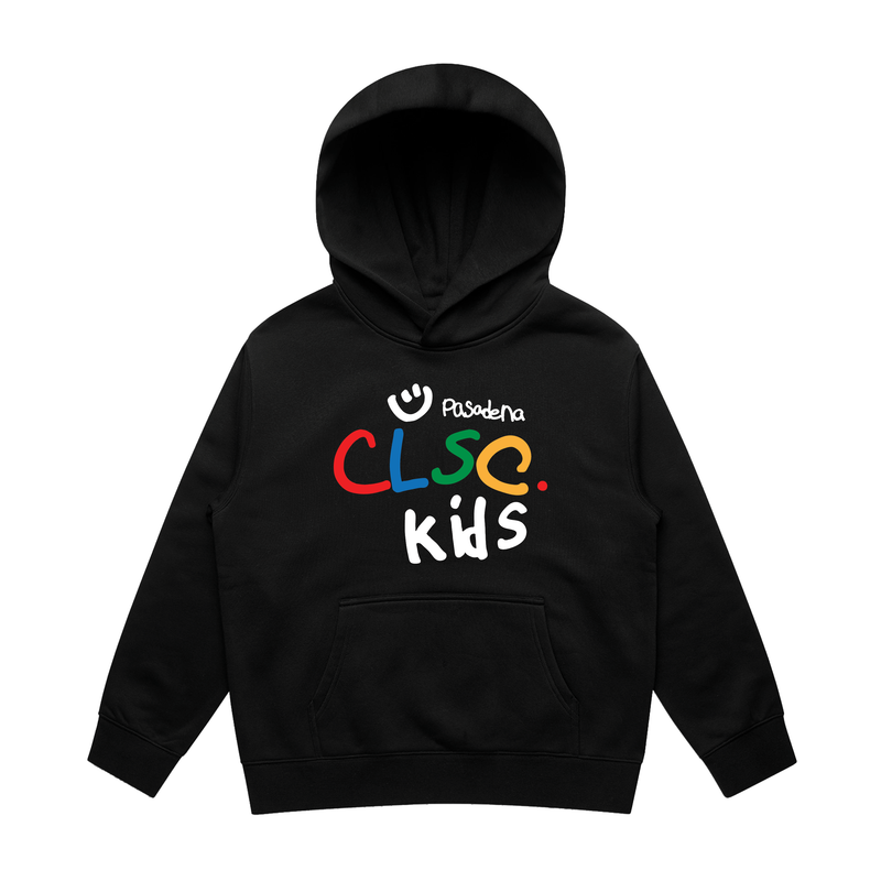 Pasadena CLSC. Kids // Black Hoodie