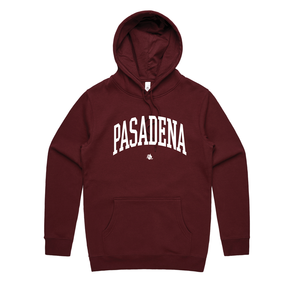 Pasadena Arc Hoodie // Maroon