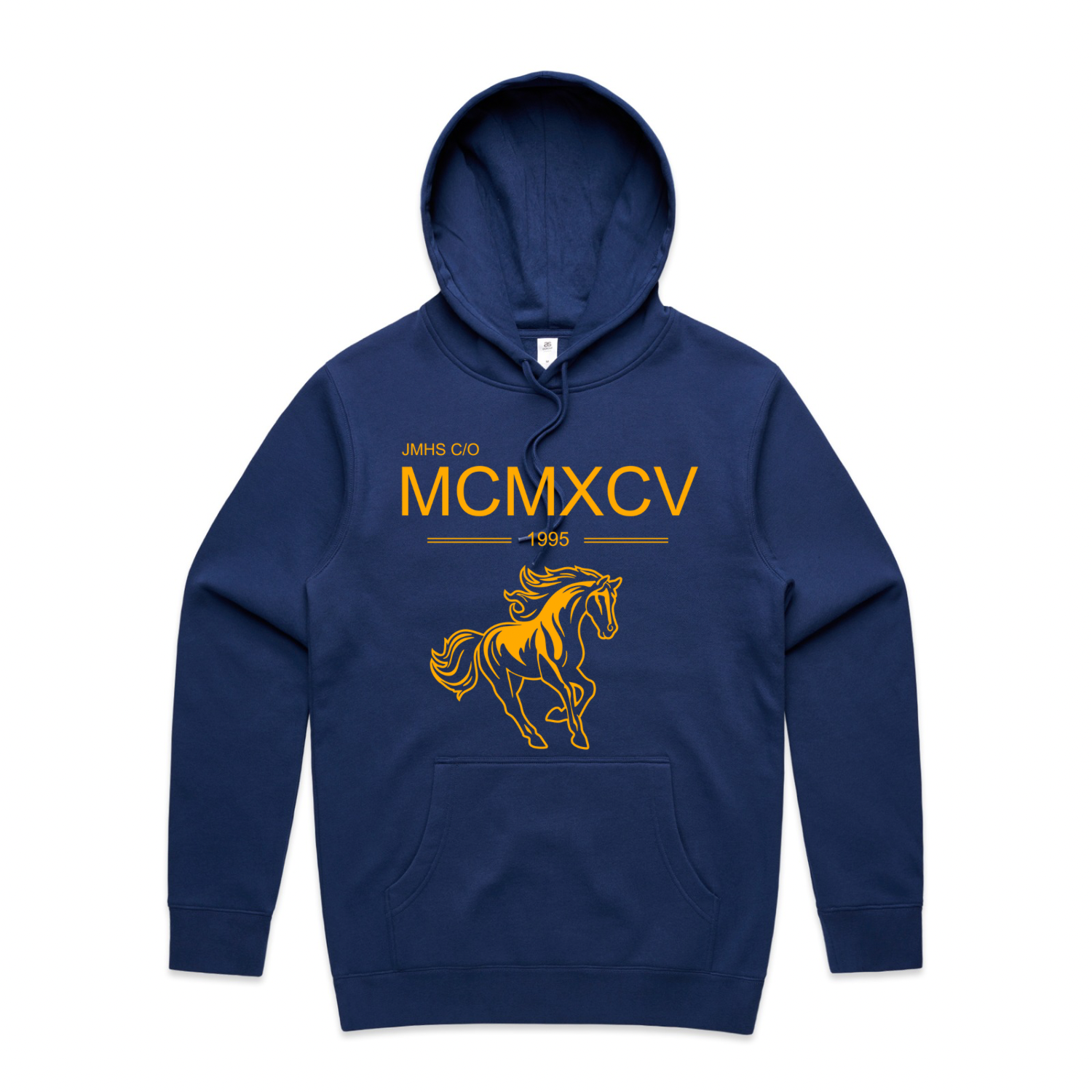 JMHS C/O 1995 // Hoodie - Cobalt