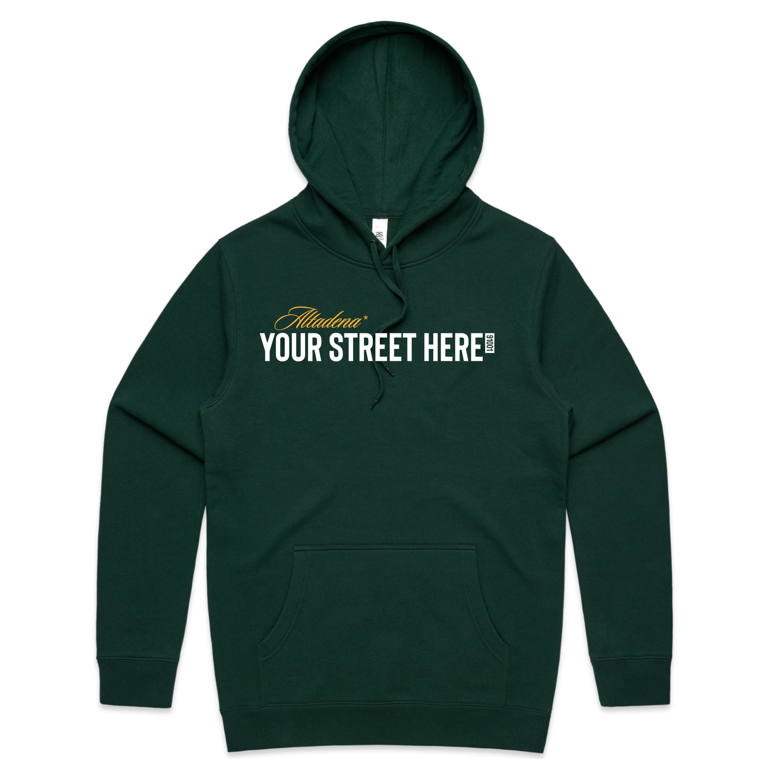 Your ALTADENA Street Hoodie // Pine Green