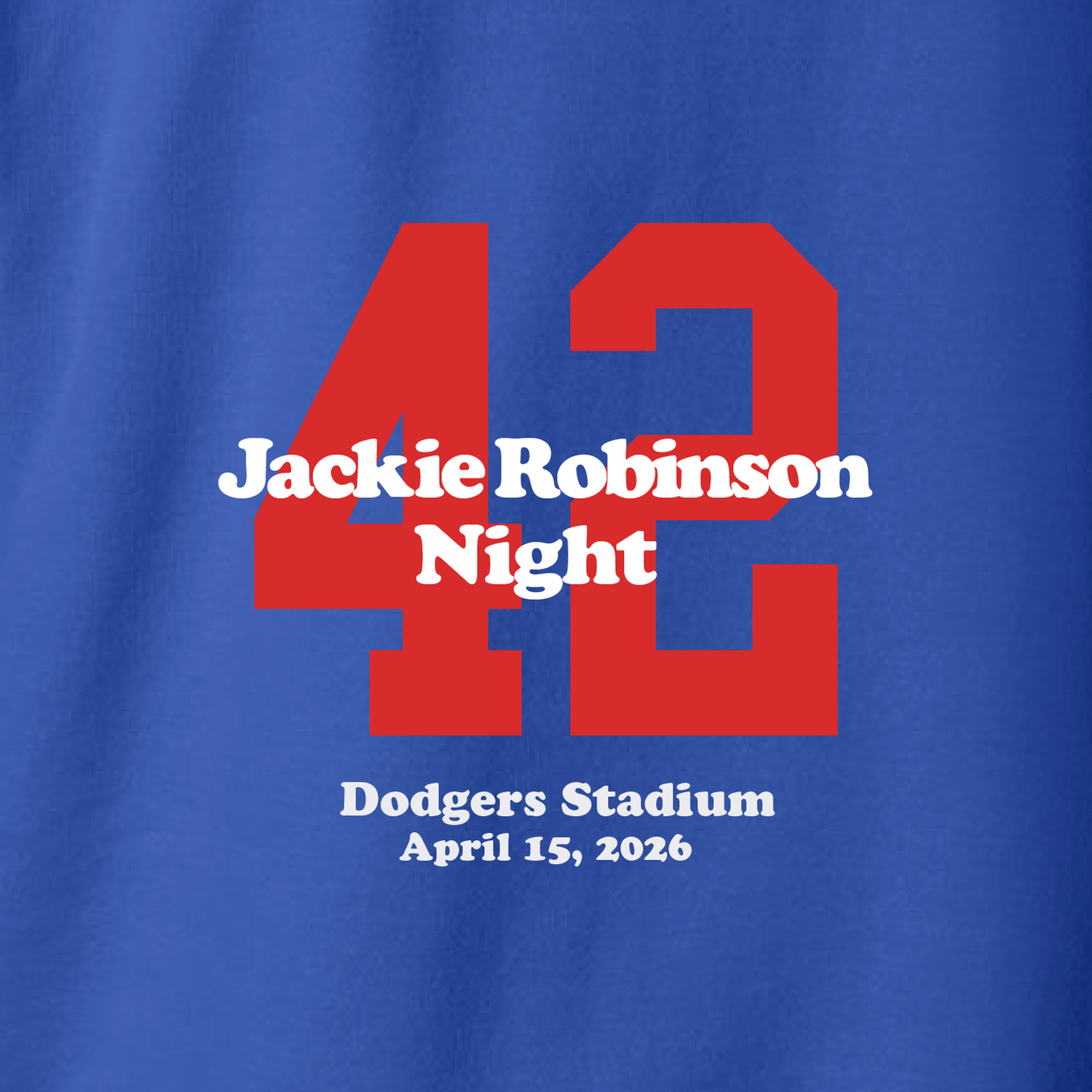 ADULT HOODIE // Jackie Robinson Night 2026