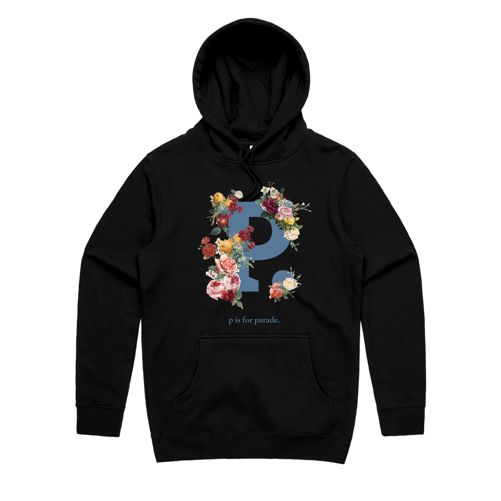 P is for Parade 2.0 // Black Hoodie