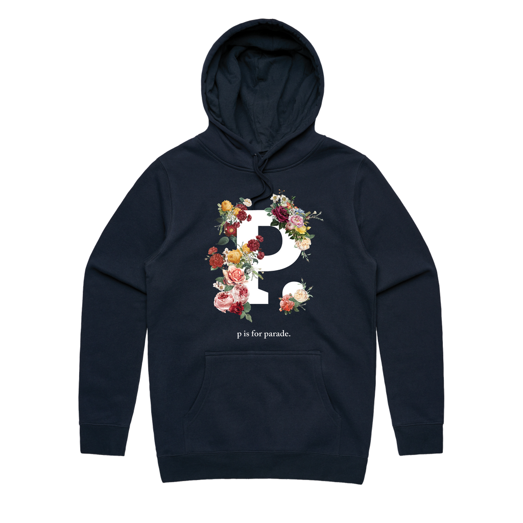 P is for Parade 2.0 // Navy Hoodie