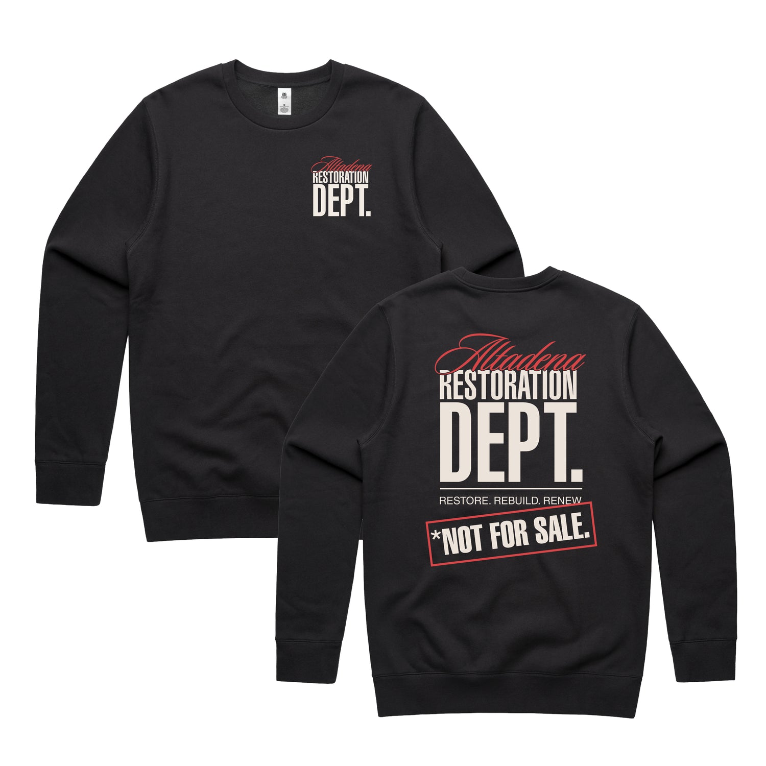 Altadena Restoration Dept. // Graphite Crew