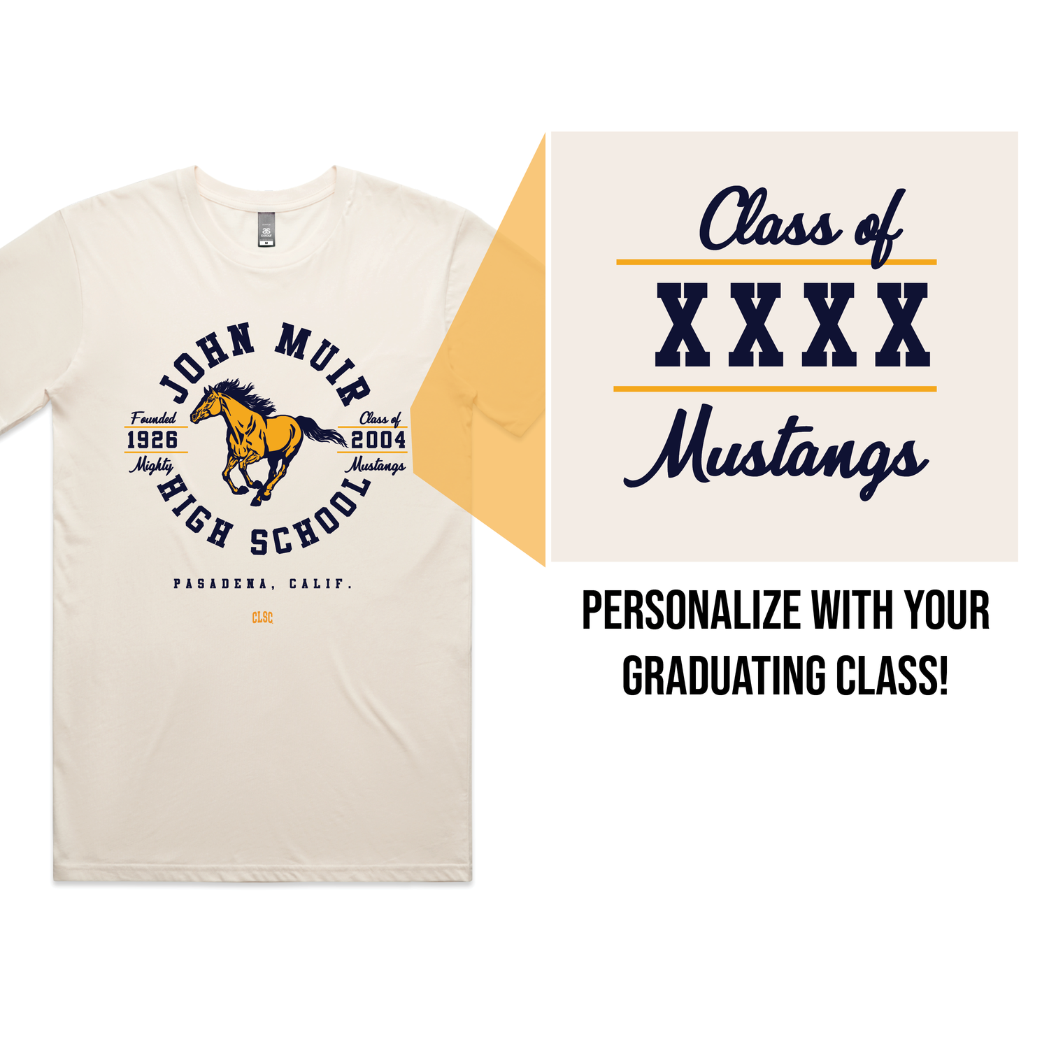 Personalize Muir Emblem Tee