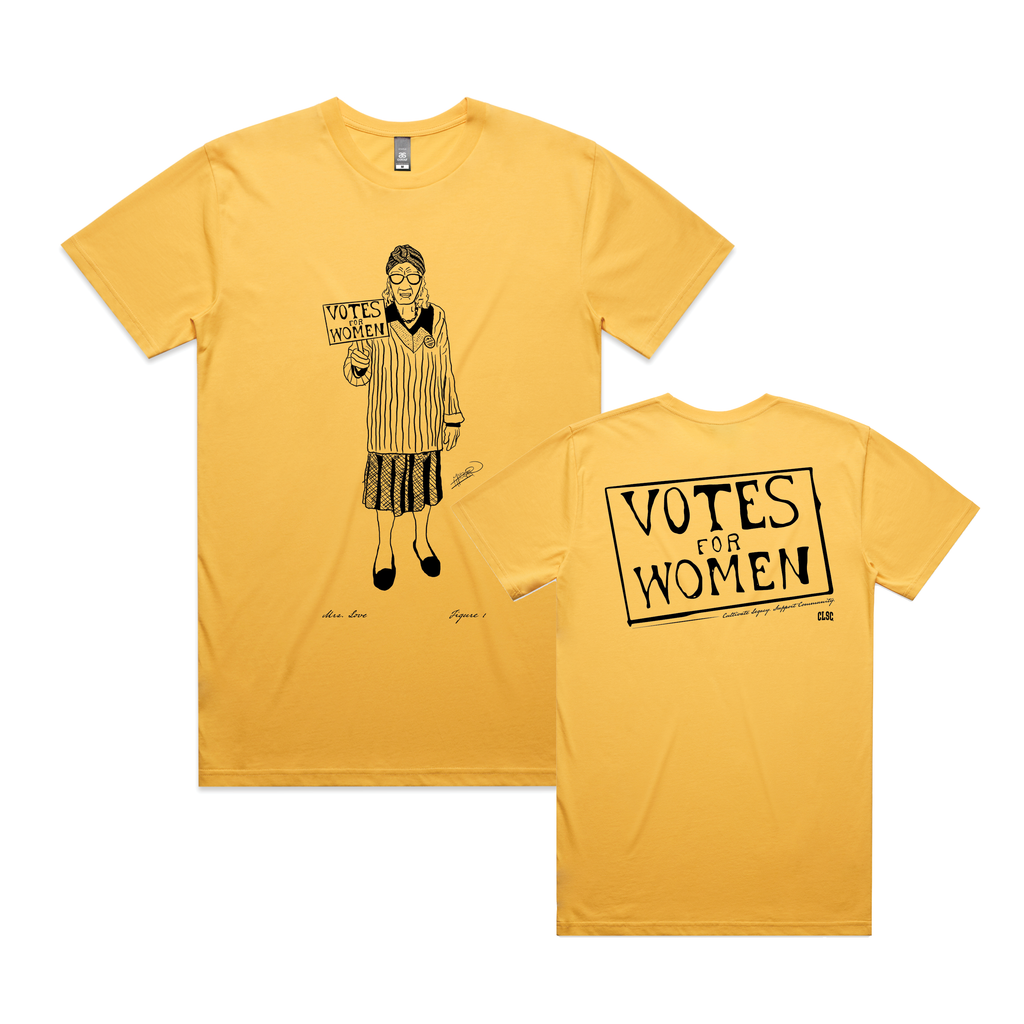 Votes for Women // Sunset Yellow