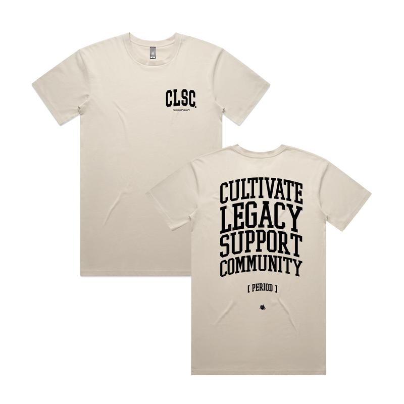 CLSC. Staple Tee // Natural