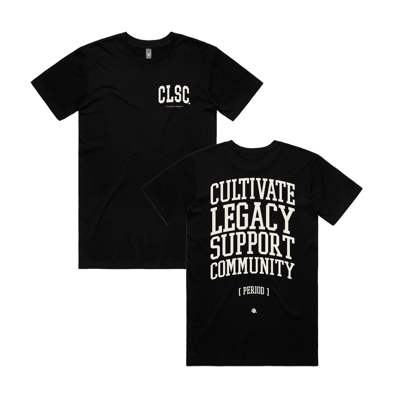 CLSC. Staple Tee // Black