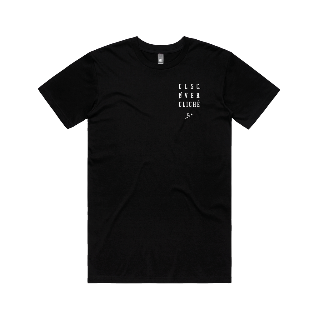 CLSC. over Cliché Tee // Black – PASADENA CLSC.