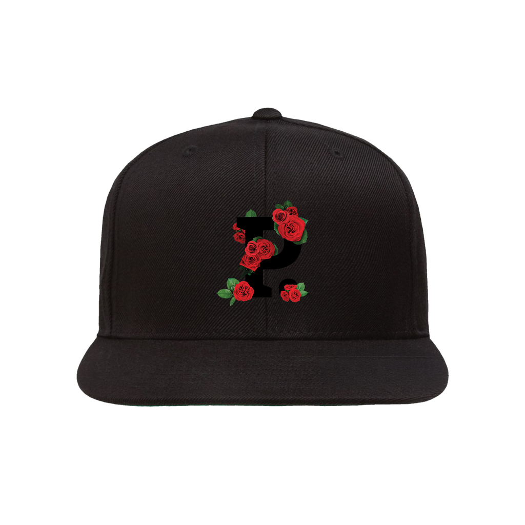 P is for Roses // Black P // Snapback