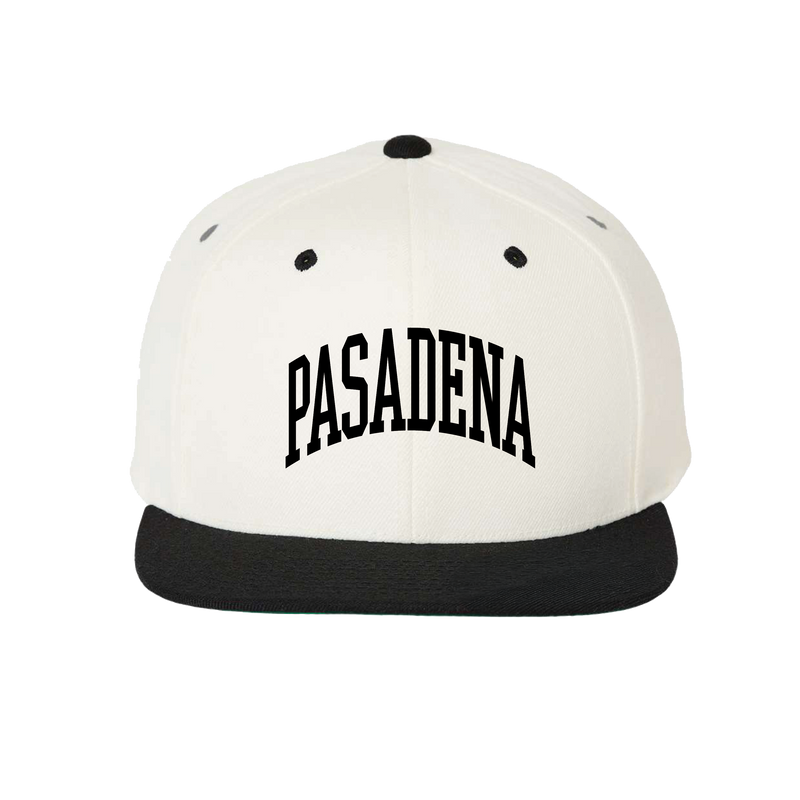 Pasadena Arc // Black and White Snapback