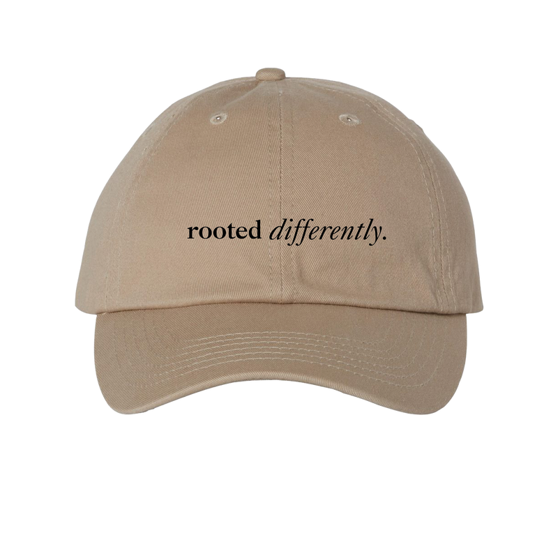 Rooted Differently // Khaki // Dad Hat