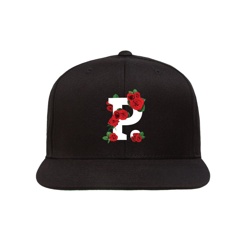 P is for Roses // White P // Snapback