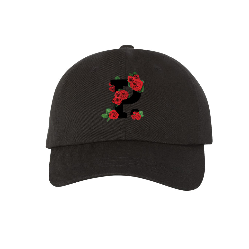 P is for Roses // Black P // Dad Hat