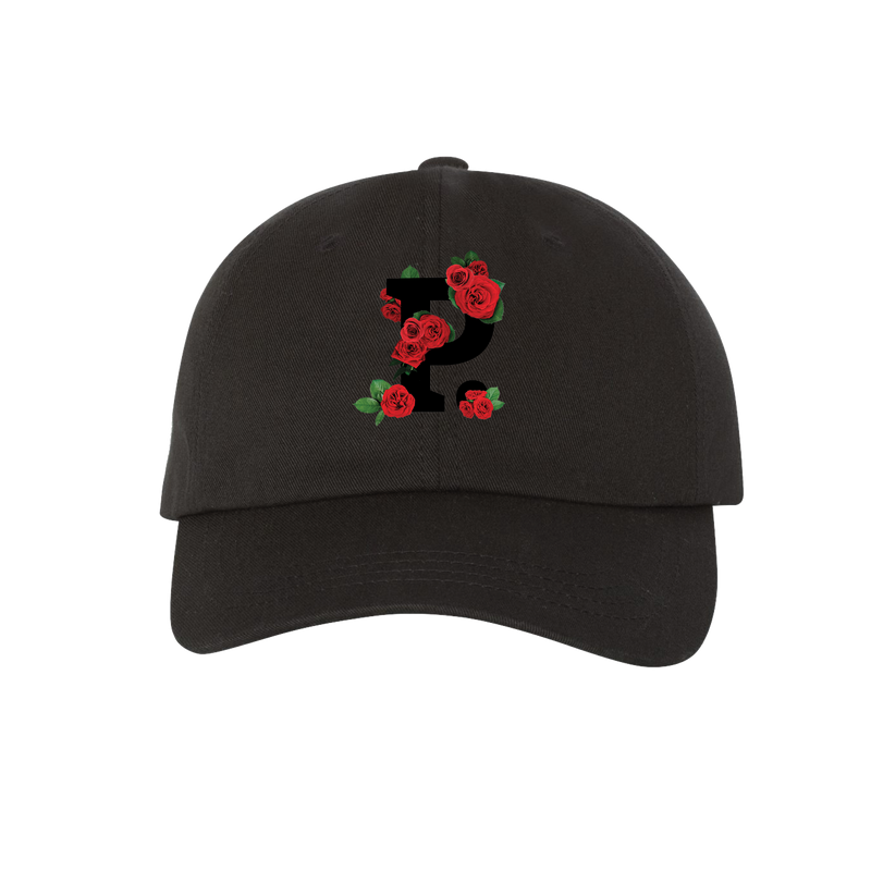 P is for Roses // Black P // Dad Hat